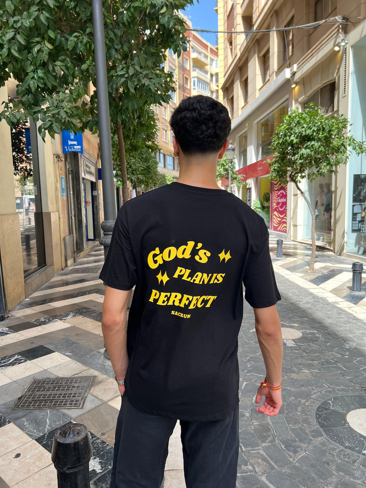 Camiseta Gods plan is perfect