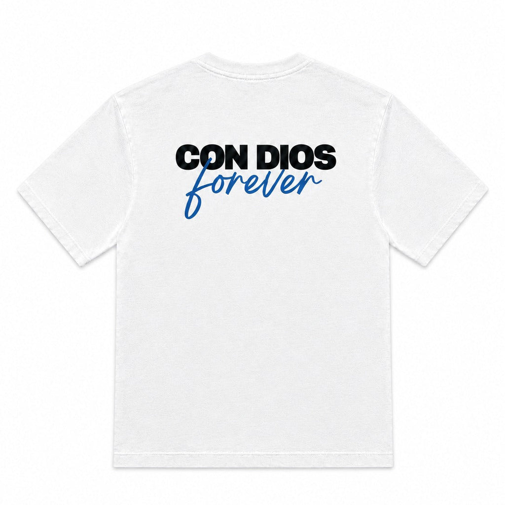 Camiseta con Dios forever