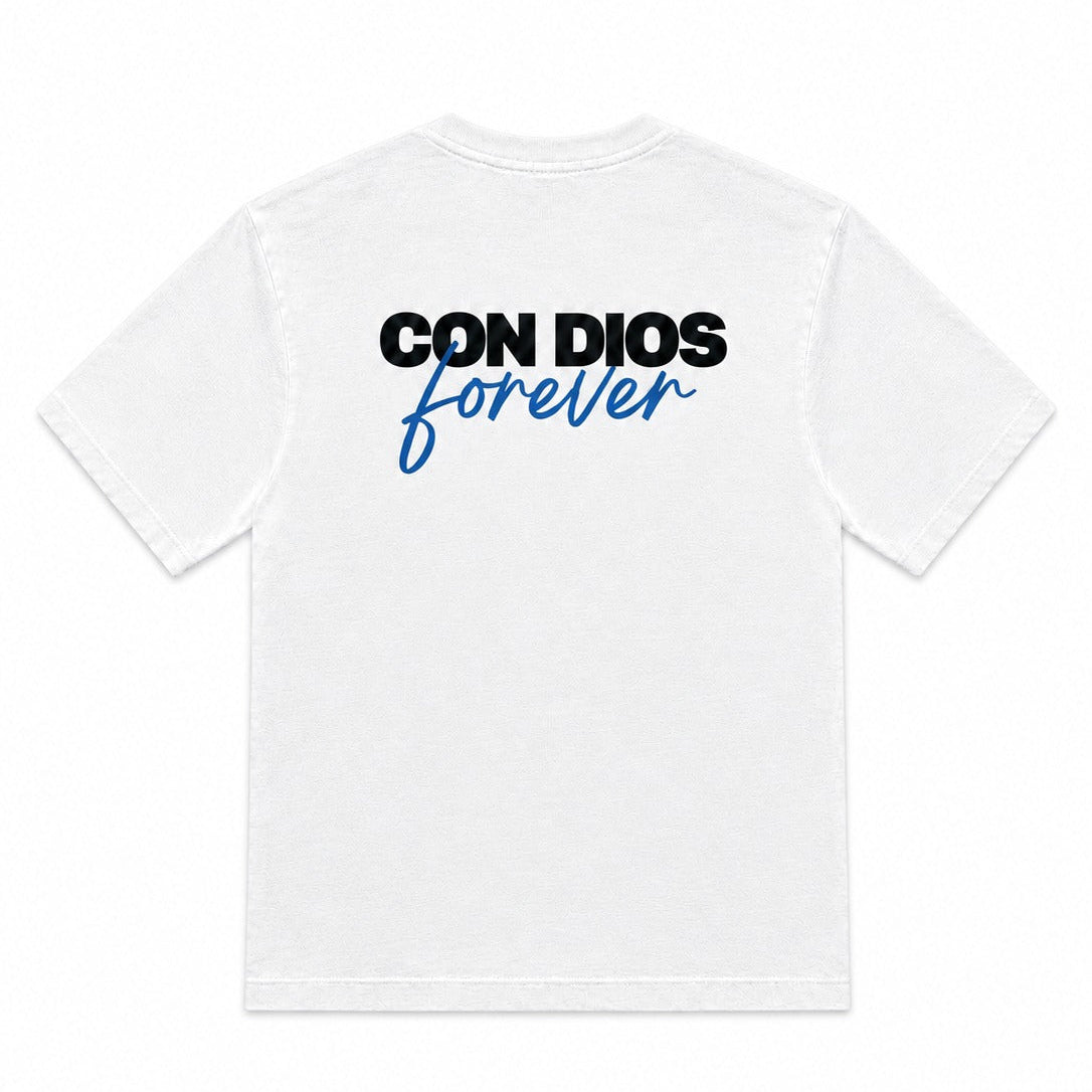 Camiseta con Dios forever